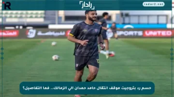 حسم رد بتروجيت موقف انتقال حامد حمدان إلى الزمالك.. فما التفاصيل؟